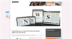 Desktop Screenshot of chanel5news.net